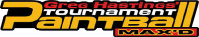 Greg Hastings Tournament Paintball Maxed title screen for Nintendo DS